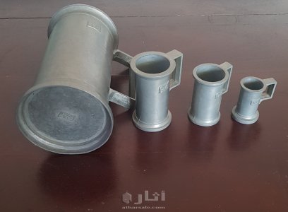 أواني معدنية قديمة صناعة سويسرية.. 5