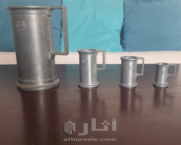أواني معدنية قديمة صناعة سويسرية..