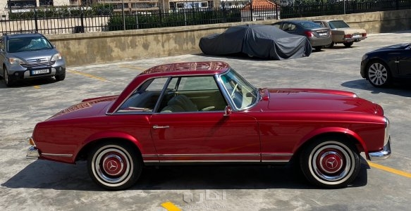 مرسيدس بكودا باكودا sl250  موديل 1967 8