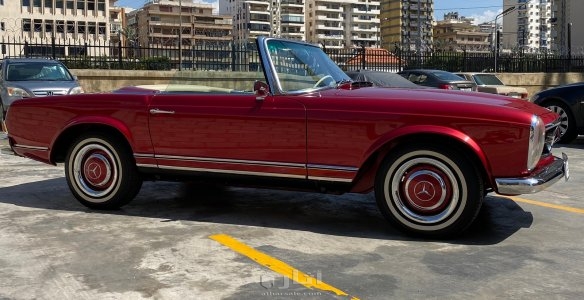 مرسيدس بكودا باكودا sl250  موديل 1967 7