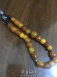 مسبحة كهرمان انتيكة كهرمان الماني اصلي نادر 5