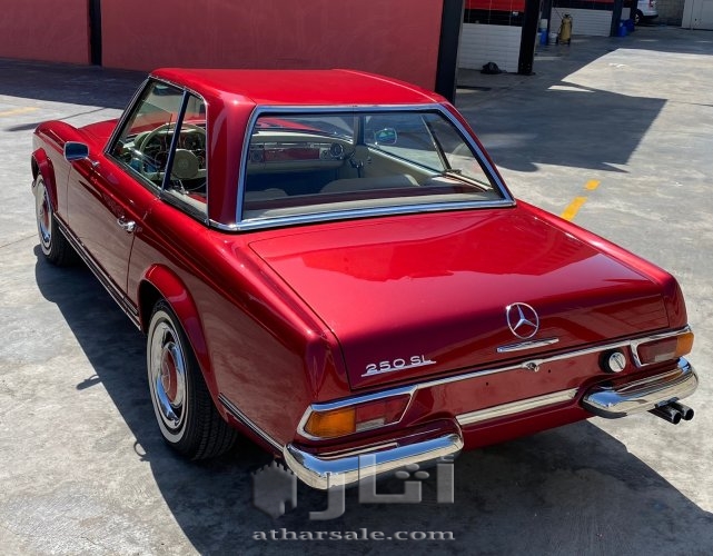 مرسيدس بكودا باكودا sl250  موديل 1967