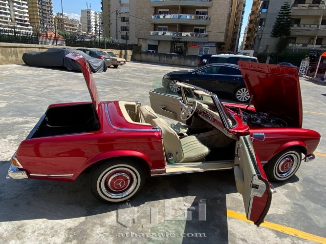 مرسيدس بكودا باكودا sl250  موديل 1967