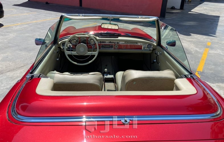 مرسيدس بكودا باكودا sl250  موديل 1967