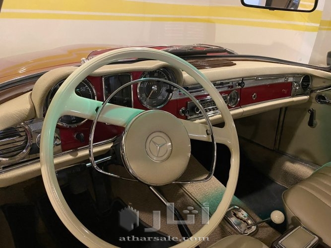 مرسيدس بكودا باكودا sl250  موديل 1967