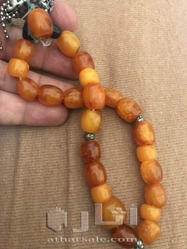 مسبحة كهرمان انتيكة كهرمان الماني اصلي نادر