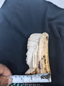 تمثال اثري من عاج الفيل الخالص 3