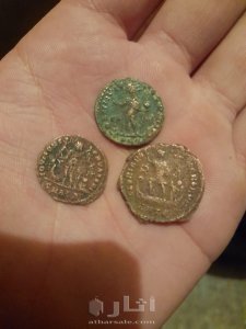 عملات تعود إلى العهد الروماني