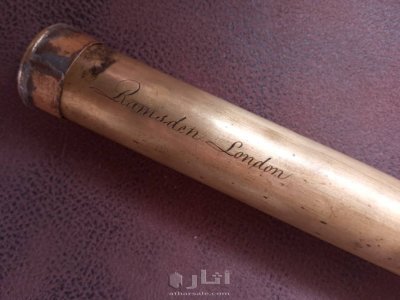 منظار قديم نحاسي يعمل بشكل ممتاز. 3