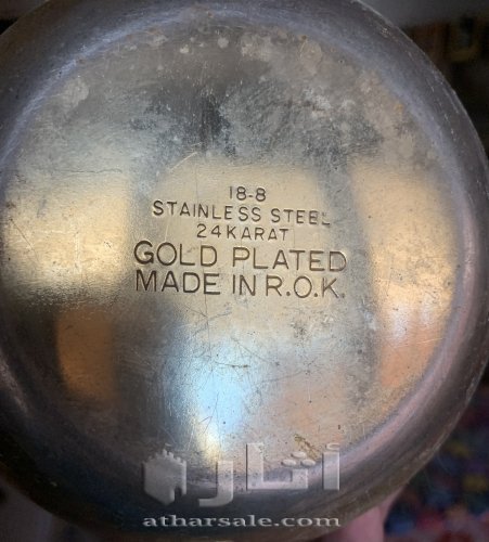 طقم ملكي ذهبي ٢٤ قيراط