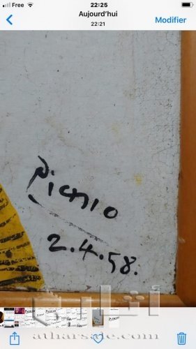 لوحة بيكاسو للبيع