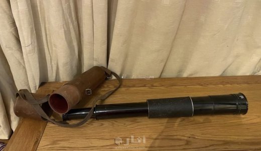 تلسكوب مصنوع عام ١٩٠٠ م مستخدم في الحربين الاولى و الثانيه بحالة ممتازه 5