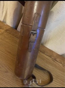 تلسكوب مصنوع عام ١٩٠٠ م مستخدم في الحربين الاولى و الثانيه بحالة ممتازه