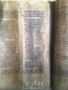 Judaica Torah scroll 8