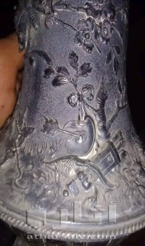 مزهرية يهودية بالطابع نجمة سداسية