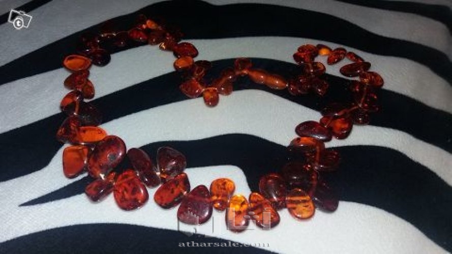 كهرب كهرمان عنبر عقد نساء