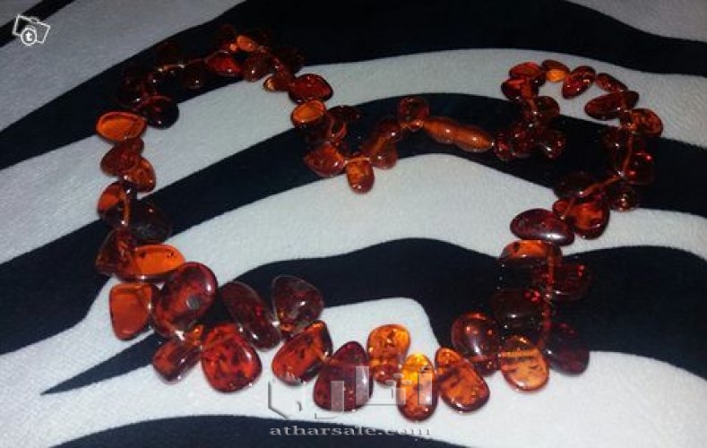 كهرب كهرمان عنبر عقد نساء