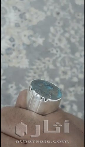 خواتم فضه مع احجار مشروط