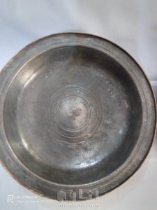 صحن من الحقبة العثمانية من النحاس و البرونز 4