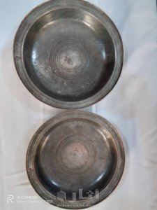 صحن من الحقبة العثمانية من النحاس و البرونز 3