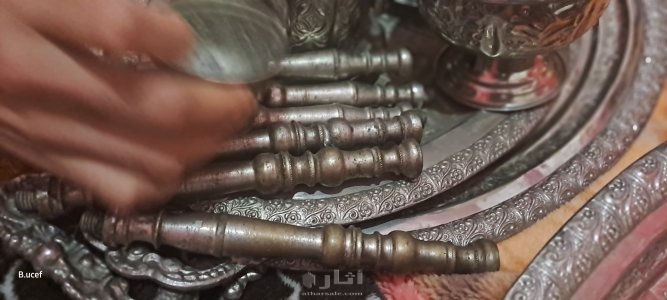 أواني فضية قديمة وأصلية 19