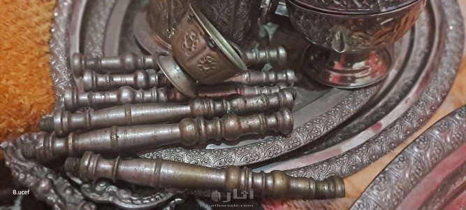 أواني فضية قديمة وأصلية 18