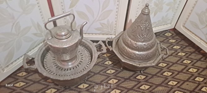 أواني فضية قديمة وأصلية 14