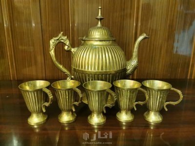 إبريق  نحاسي قديم..
