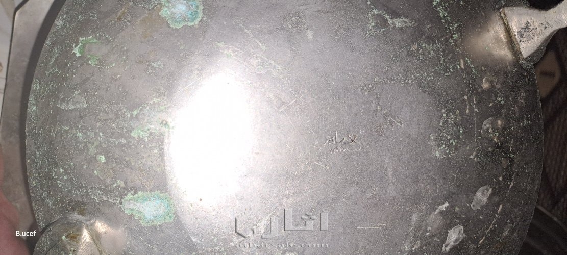 أواني فضية قديمة وأصلية