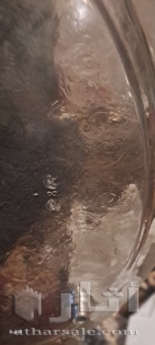 أواني فضية قديمة وأصلية