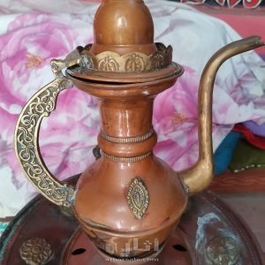 ابريق نحاسي قديم نحاس احمر 4