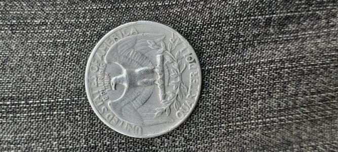 ربع دولار جورج واشطن عام 1967