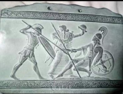 اثار رومانيه تحفه رومانى خزف فخار ملحمة رومانيه للمحاربين رومان