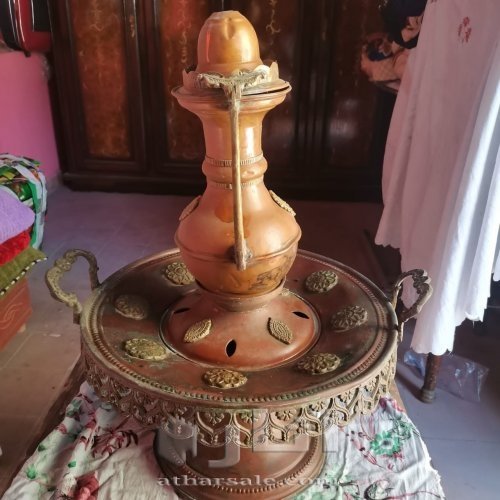 ابريق نحاسي قديم نحاس احمر