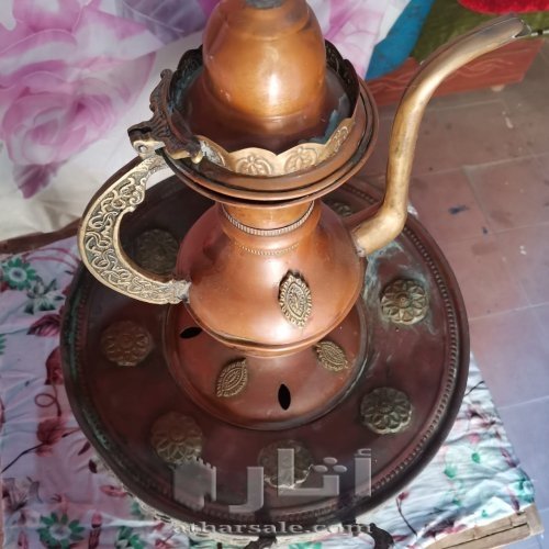 ابريق نحاسي قديم نحاس احمر
