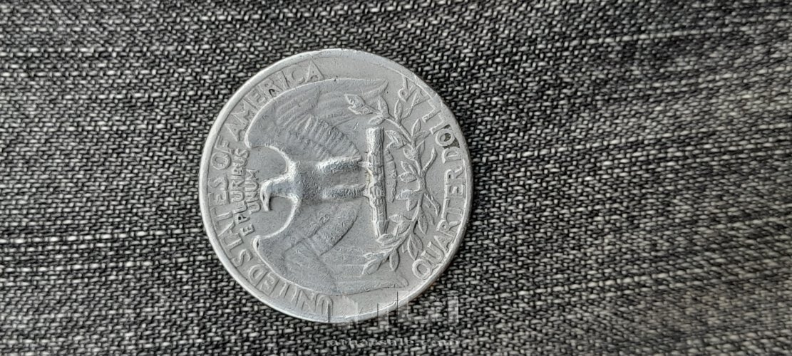 ربع دولار جورج واشطن عام 1967