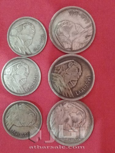 3برايزة 3 شلن تبول الهول الاثريه لهواة جمع العملات