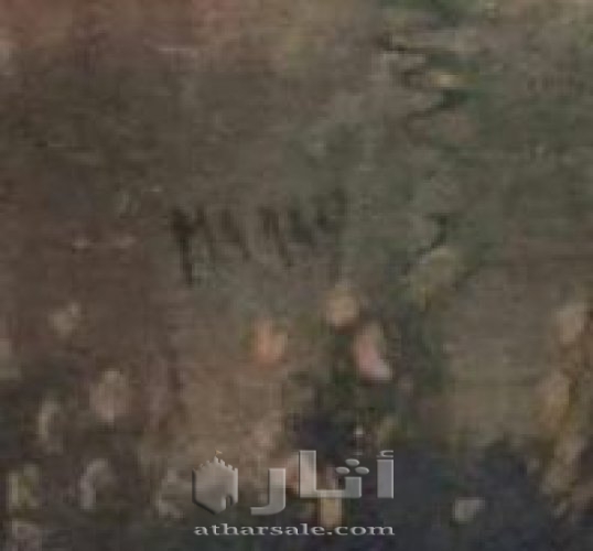 من القرن ال 18 لوحه فنيه ممضاة عتيقه جدا مرسومه على قماش كتان بالوان حجر تحفه فنيه عتيقه