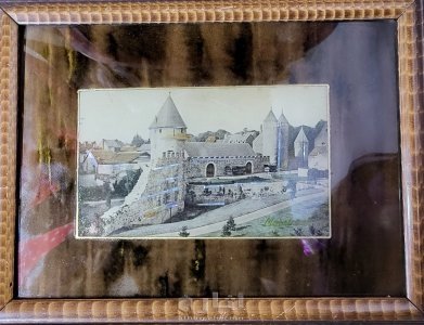 لوحة نادرة واثرية لمدينة ماسترخت - هولندا