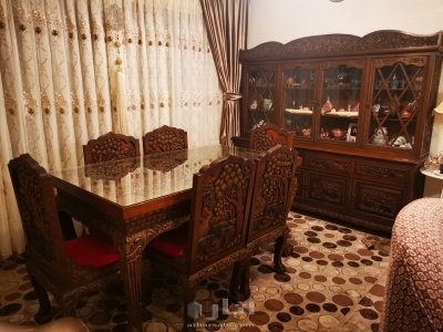 طاولة سفرة مع بوفيه حفر 4