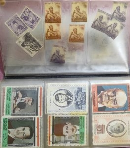 طوابع مصريه قديمه وامارتيه كويتيه بحاله جيده البيع الاعلي سعر 10