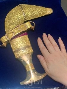 خنجر يمني ذهب 1