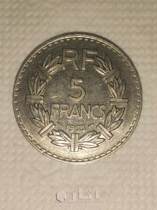 5فرنك فرنسا 1933