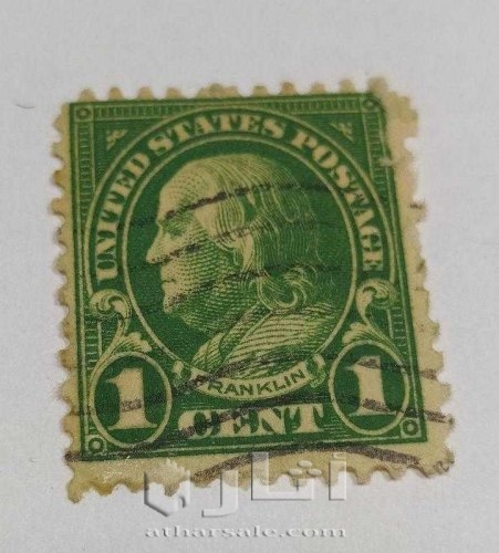 طابع امريكي فرانكلين