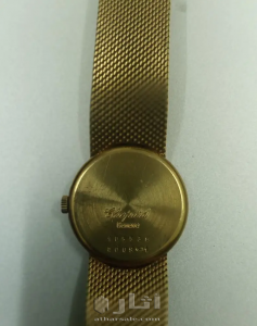 ساعه ملكية اثرية فاخره من الذهب فريدة من نوعها