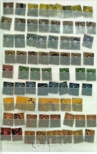 البوم امريكي يحتوي اكثر من 400 طابع اصلي بداية من 1861 13