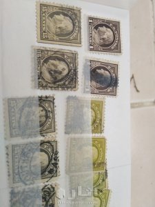 البوم امريكي يحتوي اكثر من 400 طابع اصلي بداية من 1861 12