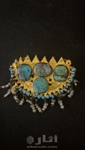 قطعه نادره مرصعه بحجر الفيروز
