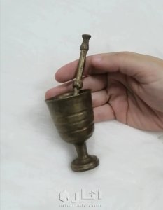 هون نحاسي قديم انتيك صغير 4