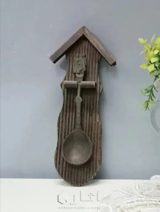 قطعة ديكور قديمة من الخشب 8